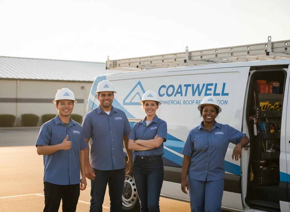 Commercial roof coating company in Keeling, VA